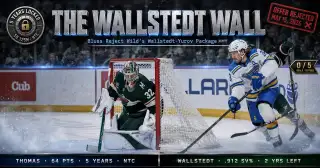 Jesper Wallstedt Minnesota Wild goalie offered for Robert Thomas St Louis Blues centre rejected trade May 2026