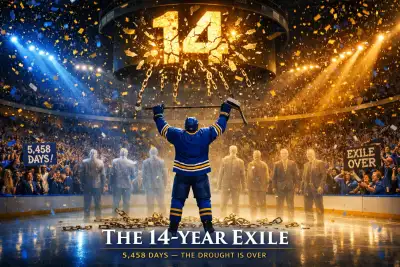 Buffalo Sabres celebrate clinching 2026 NHL playoffs after ending the longest playoff drought in league history at 14 seasons