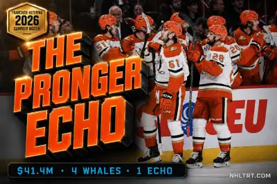 Anaheim Ducks Pat Verbeek franchise-altering 2026 Pronger Echo: Matthews Robertson Thomas Tkachuk summer trade