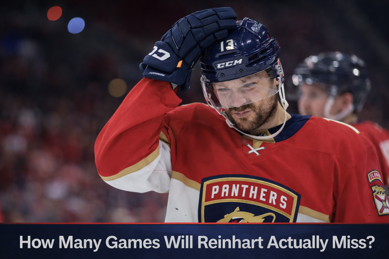 Sam Reinhart injury Panthers playoff impact as Florida star misses road trip with multiple undisclosed issues March 2026