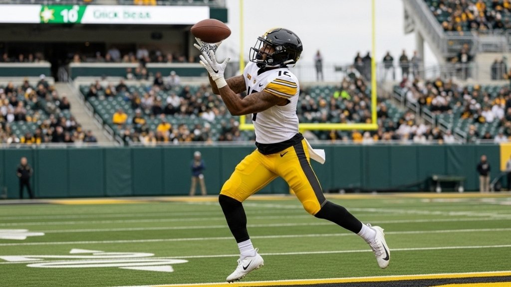 Kaleb Johnson kickoff