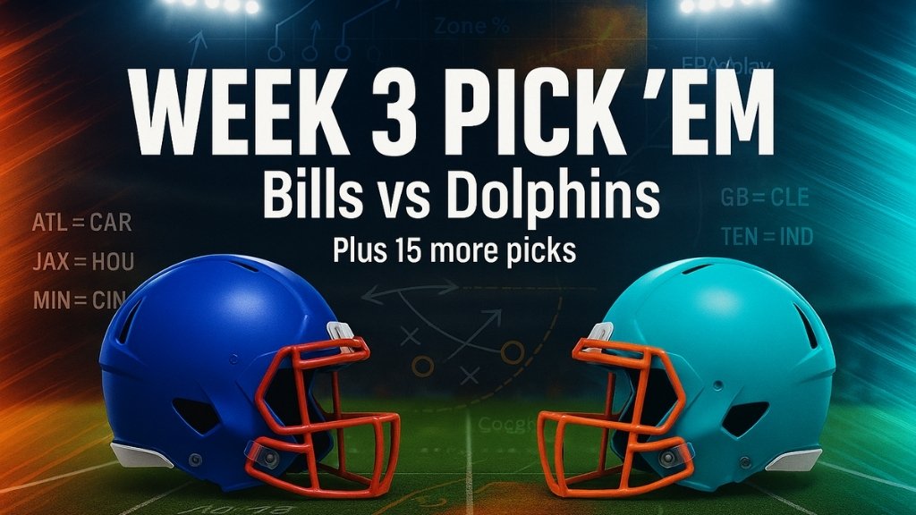 NFL Week 3 Picks