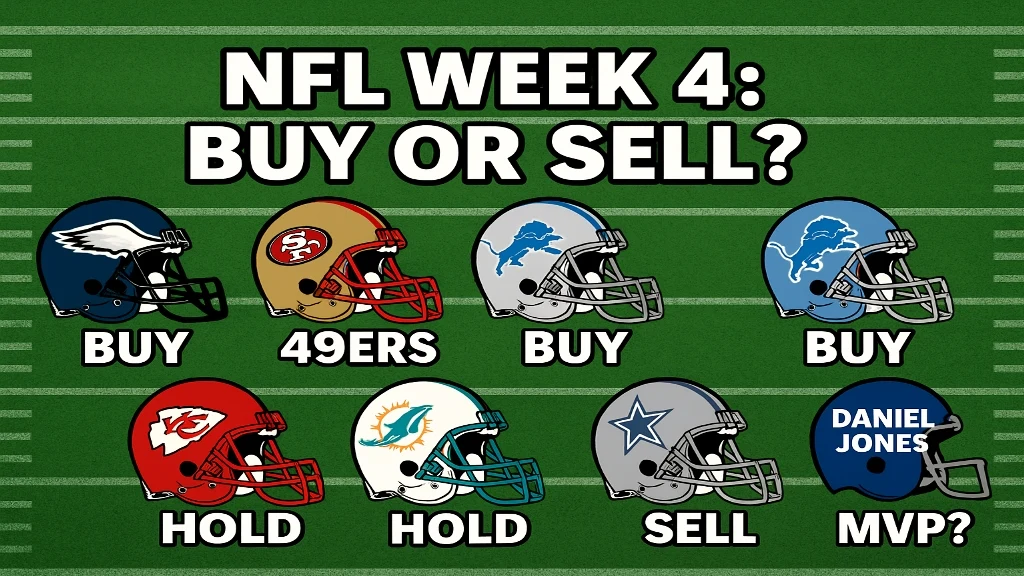 NFL Week 4 Buy or Sell